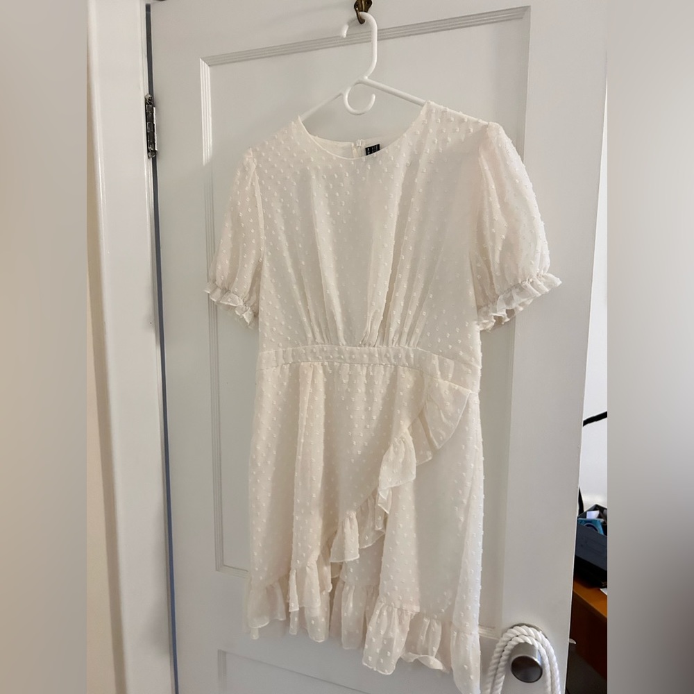 Cream bridal dress